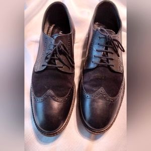 Alfani Zack Suede Leather WingTip Shoes
